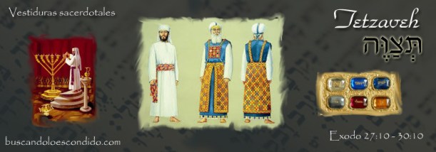 20 Tetzaveh   Exodo 27-20 a 30-10
