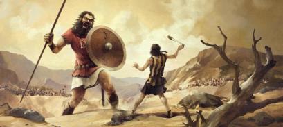 Fe David y Goliat