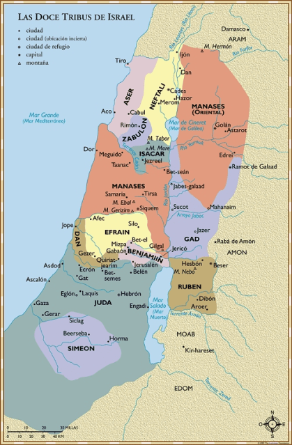 Doce-Tribus-Israel-LBLA-Mapas