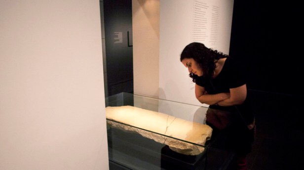 Mideast Israel-Mysterious Stone