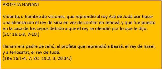 PROFETA HANANI