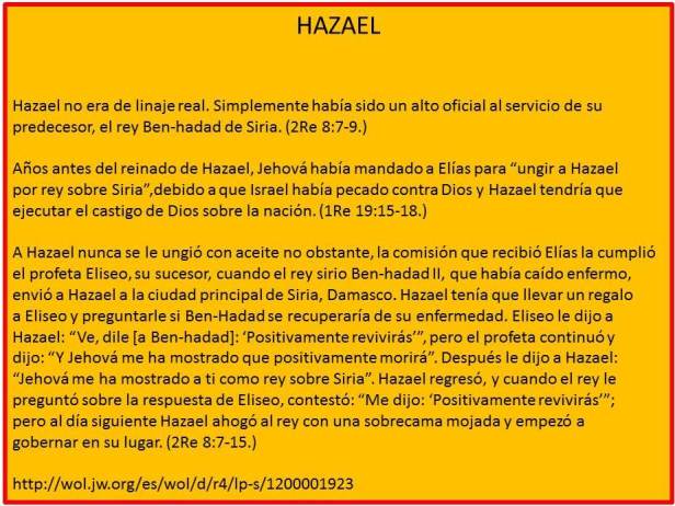 Hazael rey de Siria