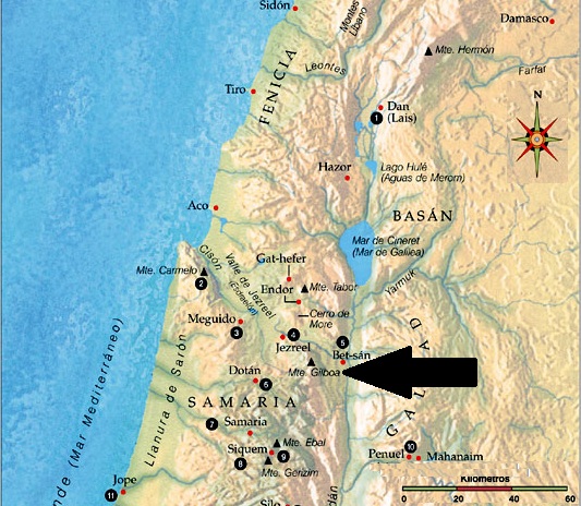 36489 002-4 BIBLE MAP