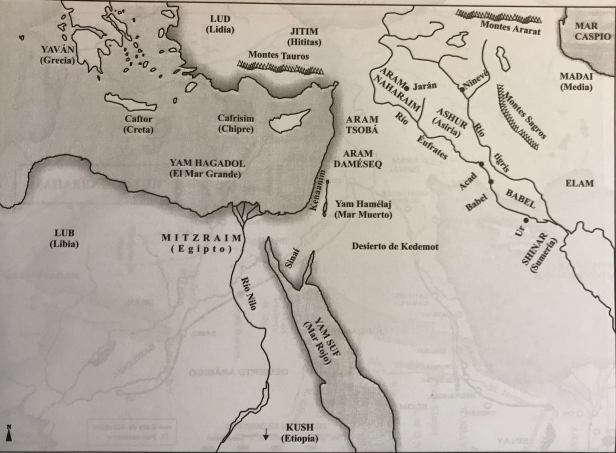 Tanach Map Mapas en la época del TANAJ – Buscando lo Escondido