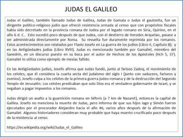 judas el galileo