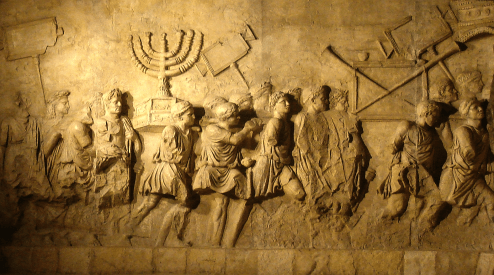 arch_of_titus_menorah