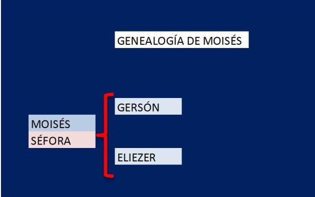 genealogia de MOISES
