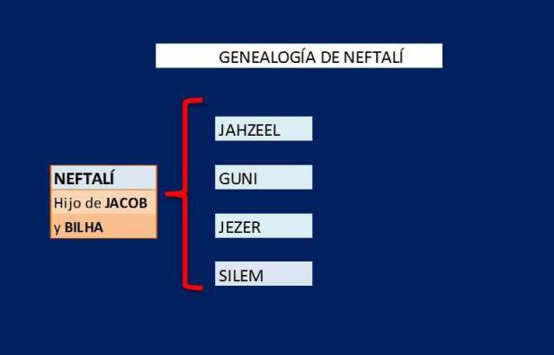 GENEALOGIA DE NEFTALI